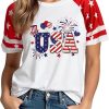 4th of July Shirts Women 001