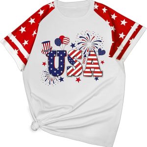 Alternative view of 4th of July Shirts Women 001